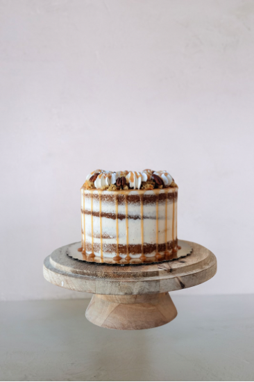 Salted Caramel Carrot Cake