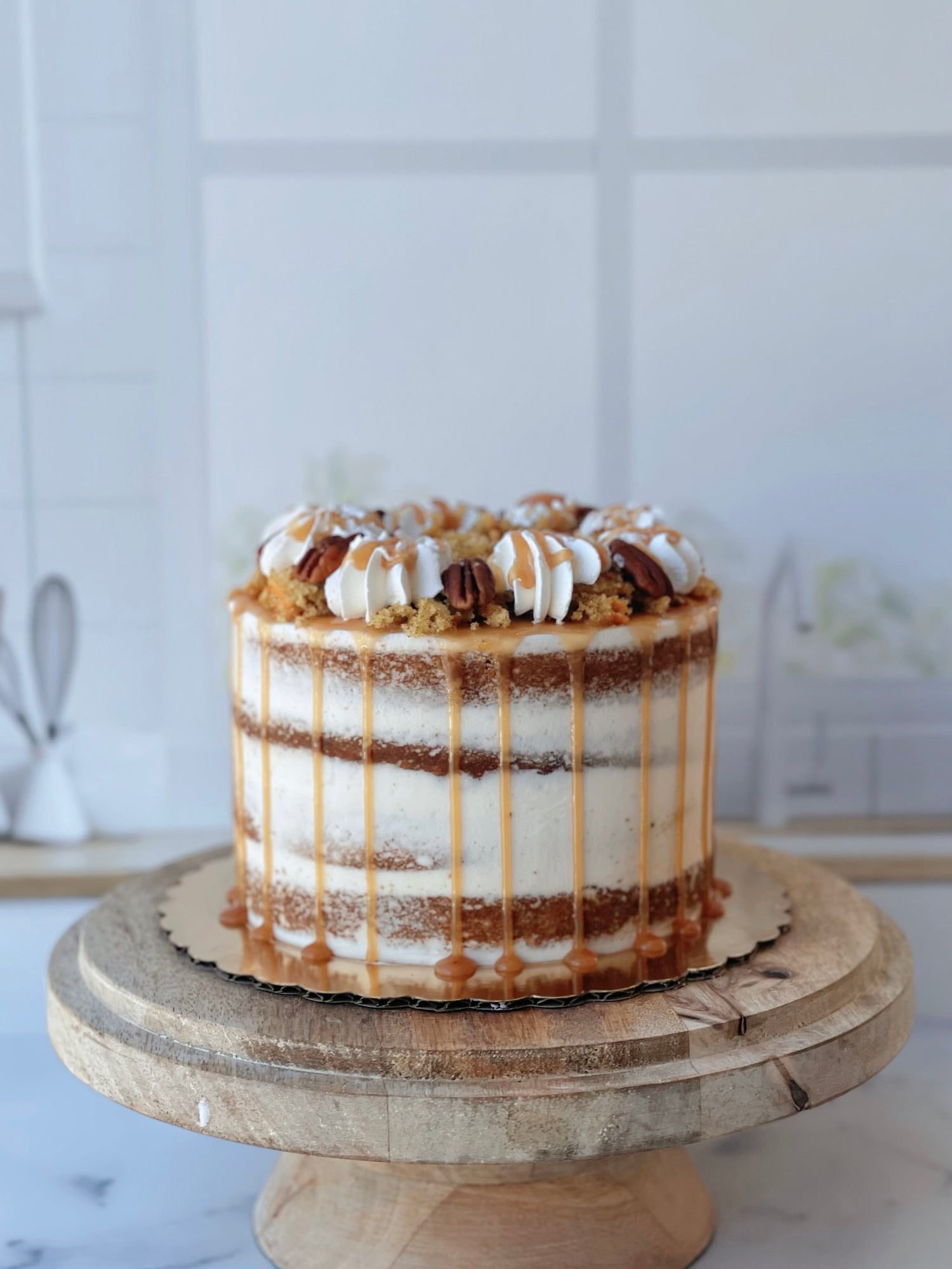 Salted Caramel Carrot Cake