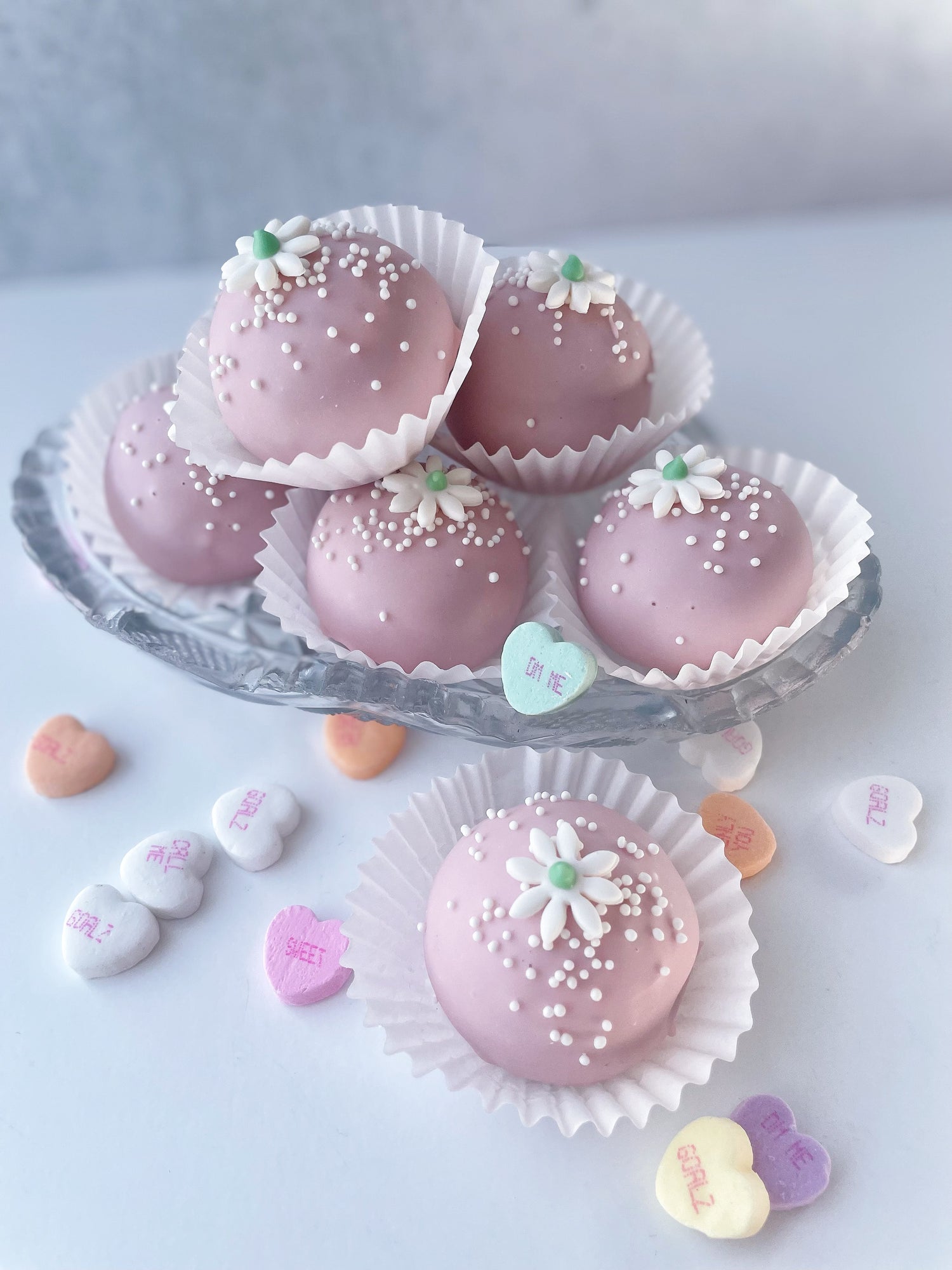 Strawberry Cake Truffles