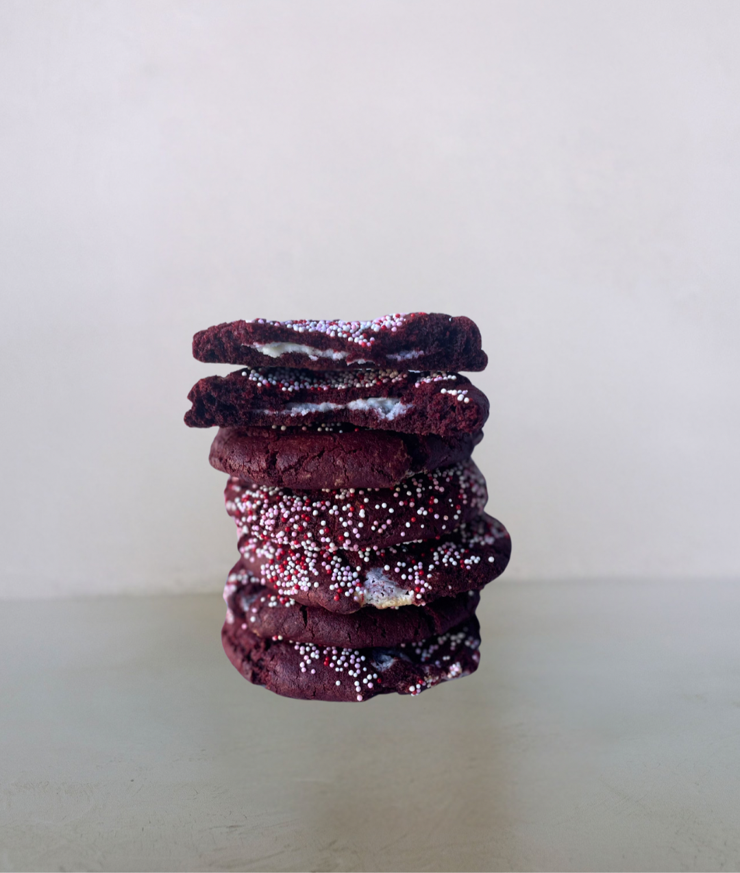 Red Velvet Cream Cheese Cookie