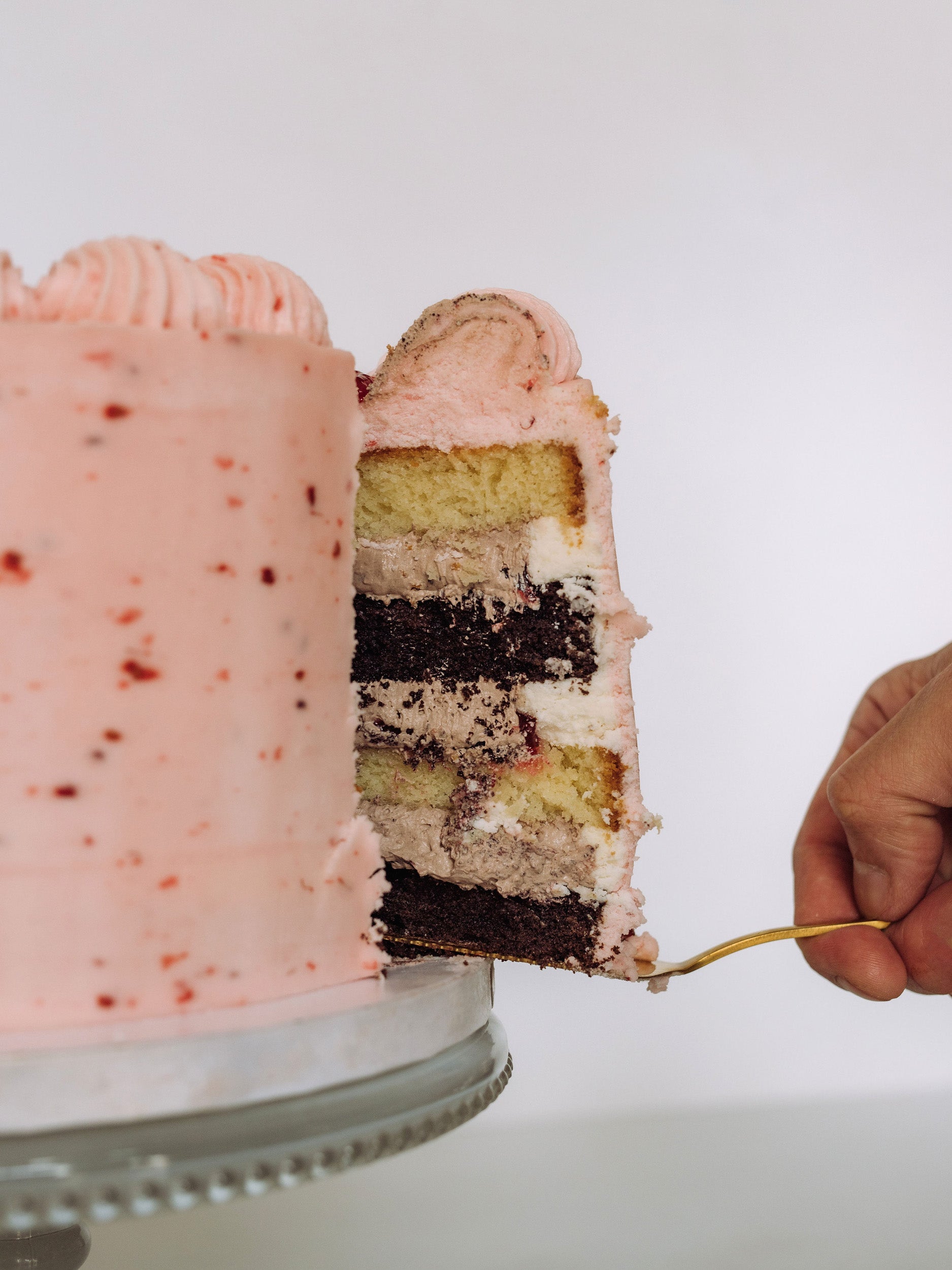 Fancy Me Raspberry Cake