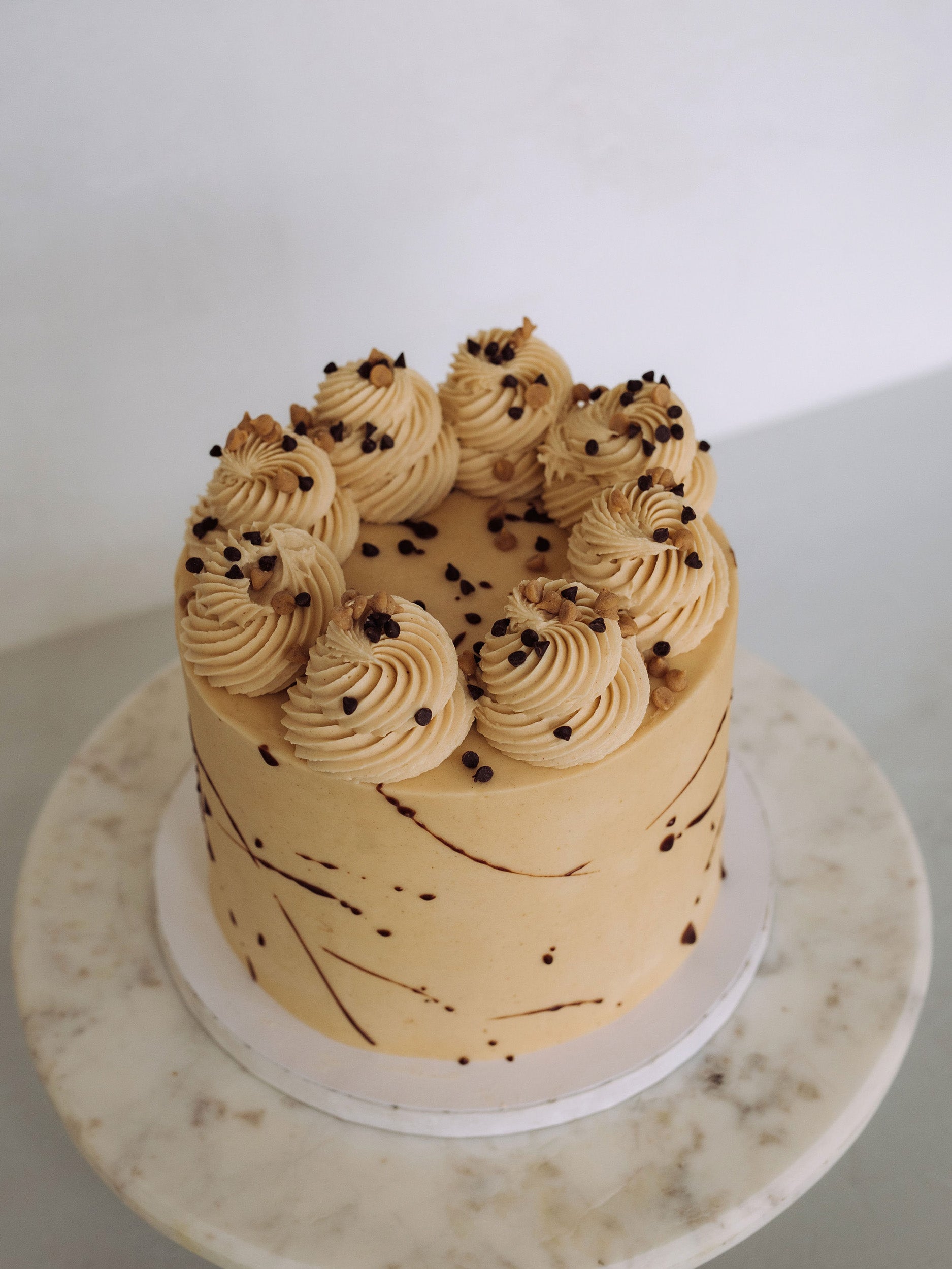 Chocolate Peanut Butter Bliss Cake